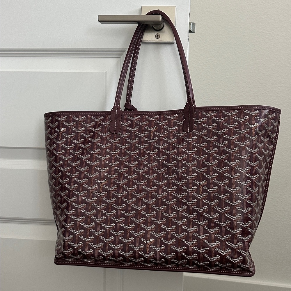 Goyard Anjou PM Bag Burgundy - Picture 2 of 12